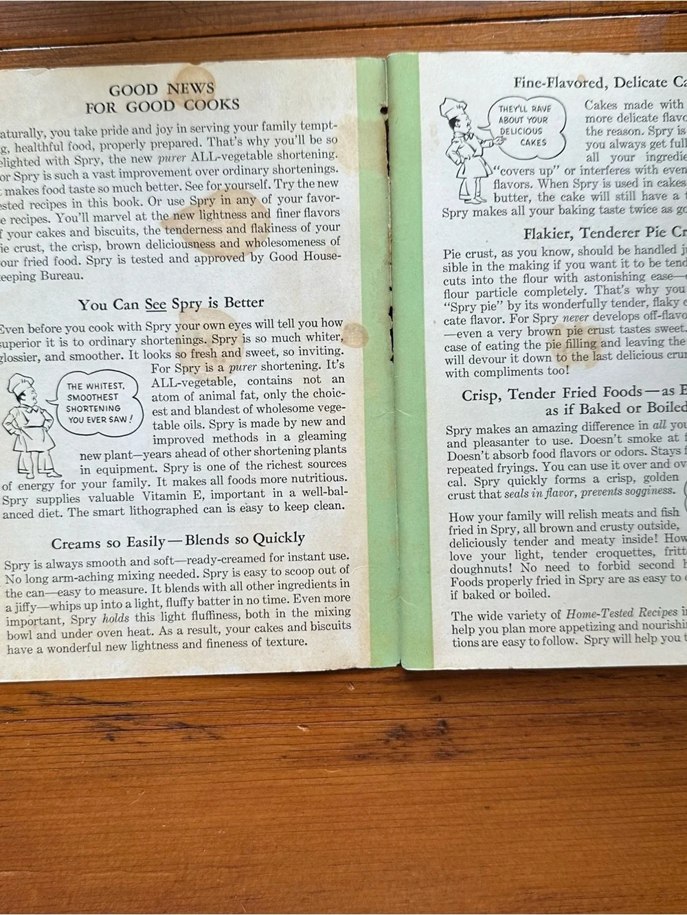 What Shall I Cook Today? Vintage Cook Book - Spry Good Housekeeping